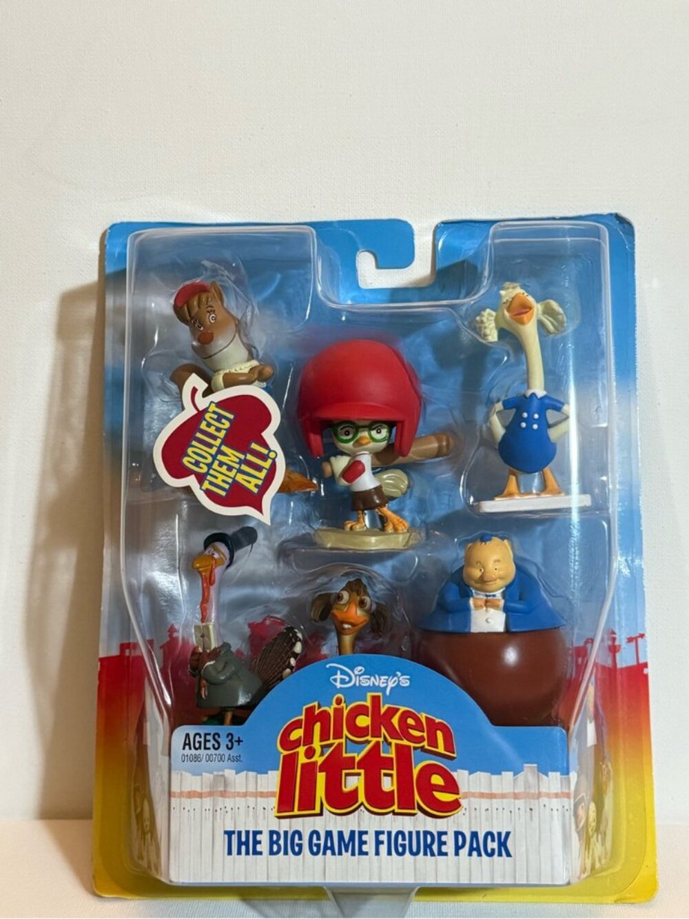 Disney Chicken Little Figure Pack Set Alien Rescue & Big Game Boxed 2004